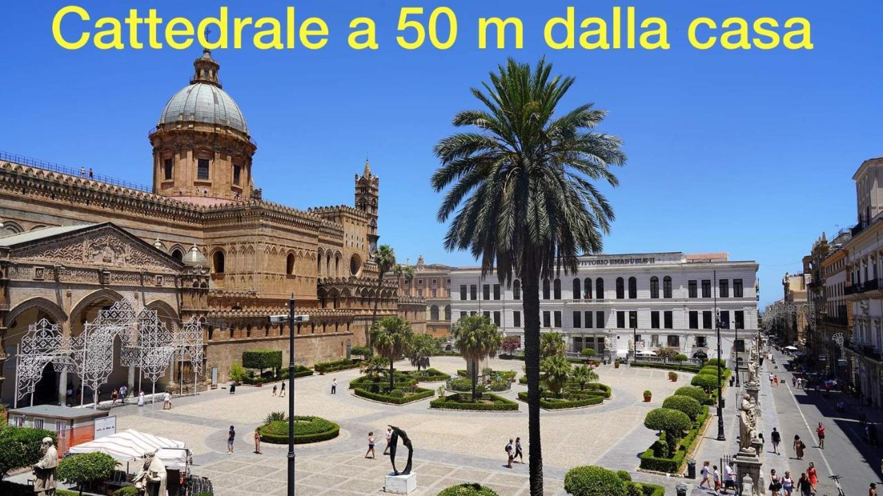 La Siciliana-Di Fronte La Cattedrale Villa Palermo Buitenkant foto