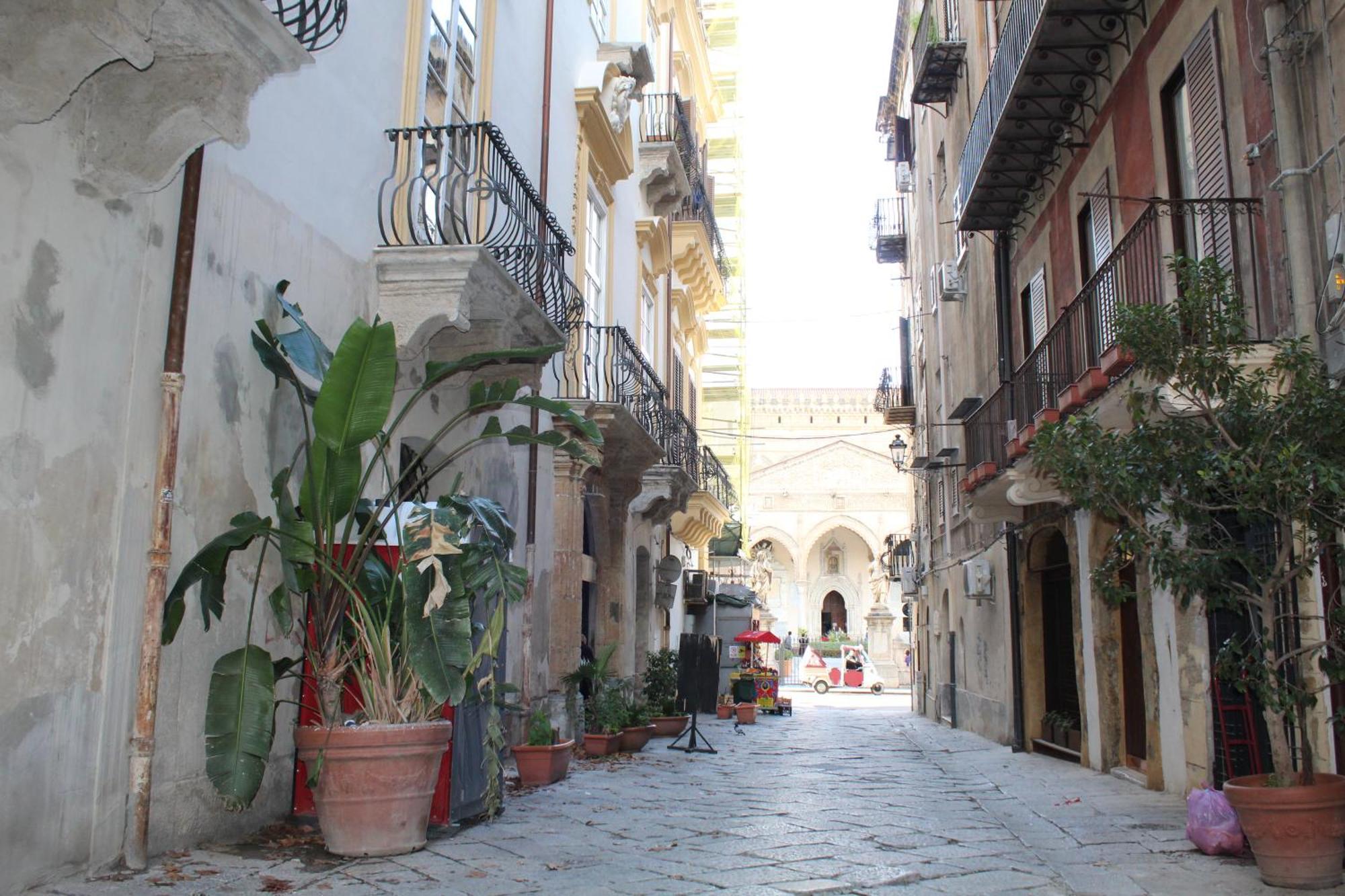 La Siciliana-Di Fronte La Cattedrale Villa Palermo Buitenkant foto